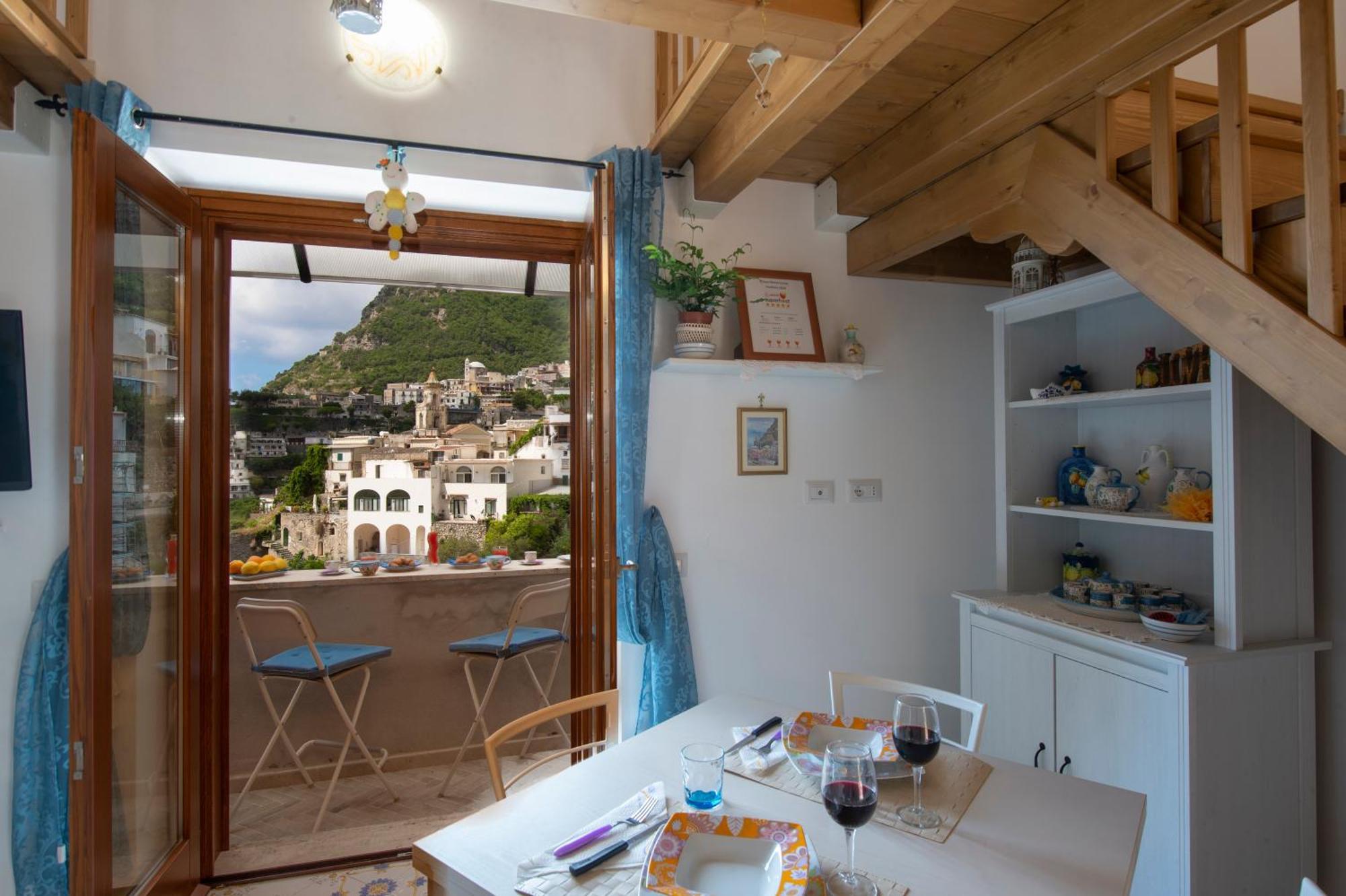 Casa Donna Cunce Villa Positano Buitenkant foto